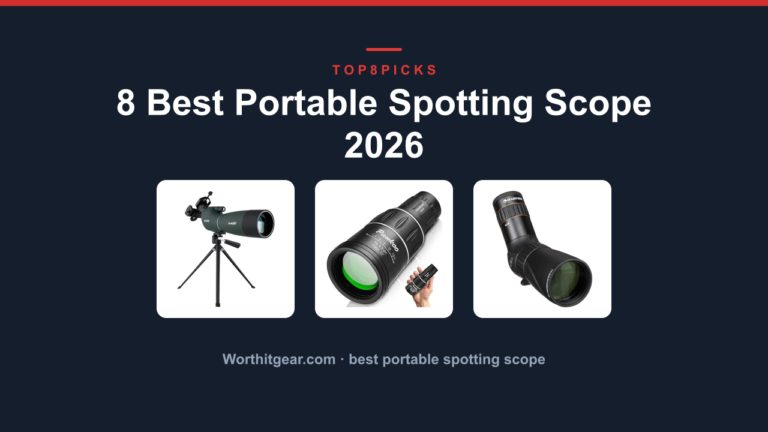 8 Best Portable Spotting Scope 2026