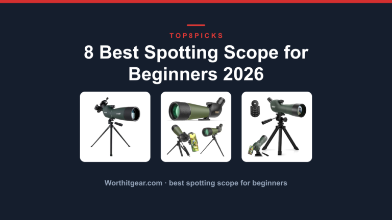 8 Best Spotting Scope for Beginners 2026