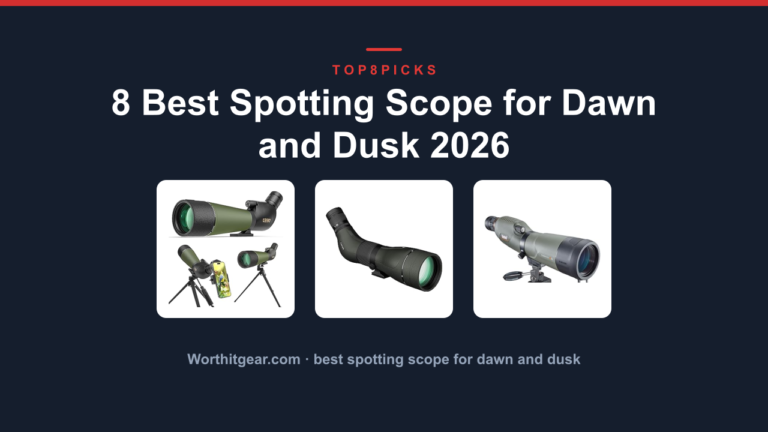 8 Best Spotting Scope for Dawn and Dusk 2026