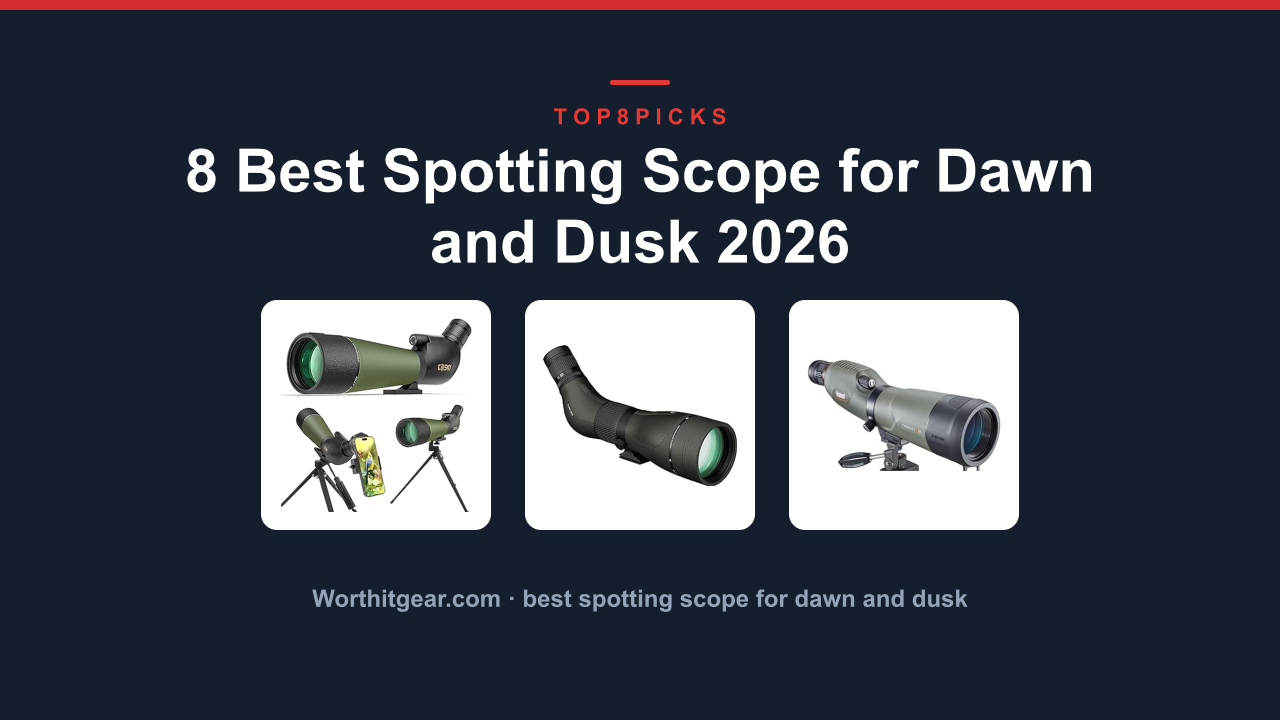 8 Best Spotting Scope for Dawn and Dusk 2026