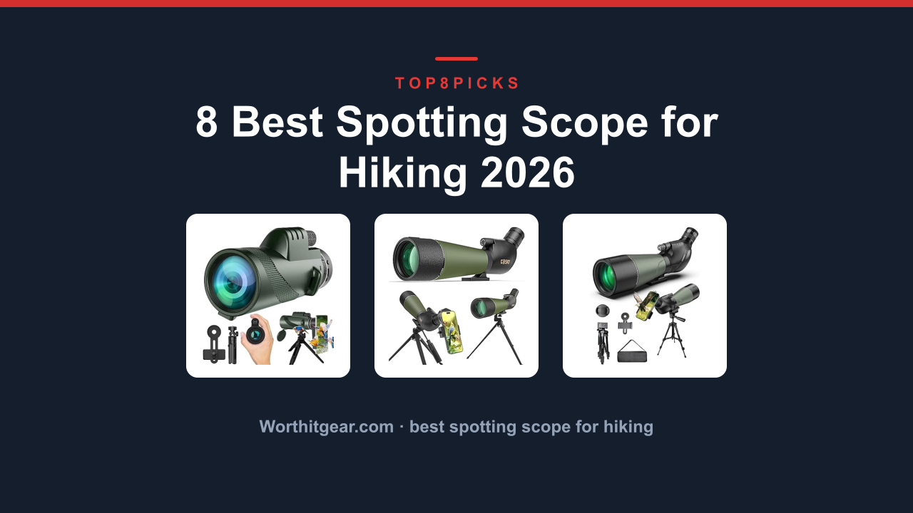 8 Best Spotting Scope for Hiking 2026