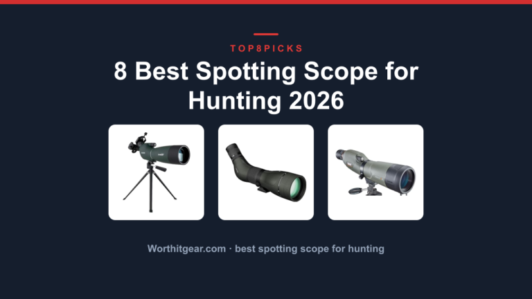 8 Best Spotting Scope for Hunting 2026