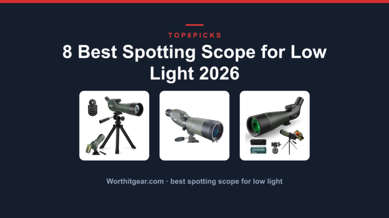 8 Best Spotting Scope for Low Light 2026