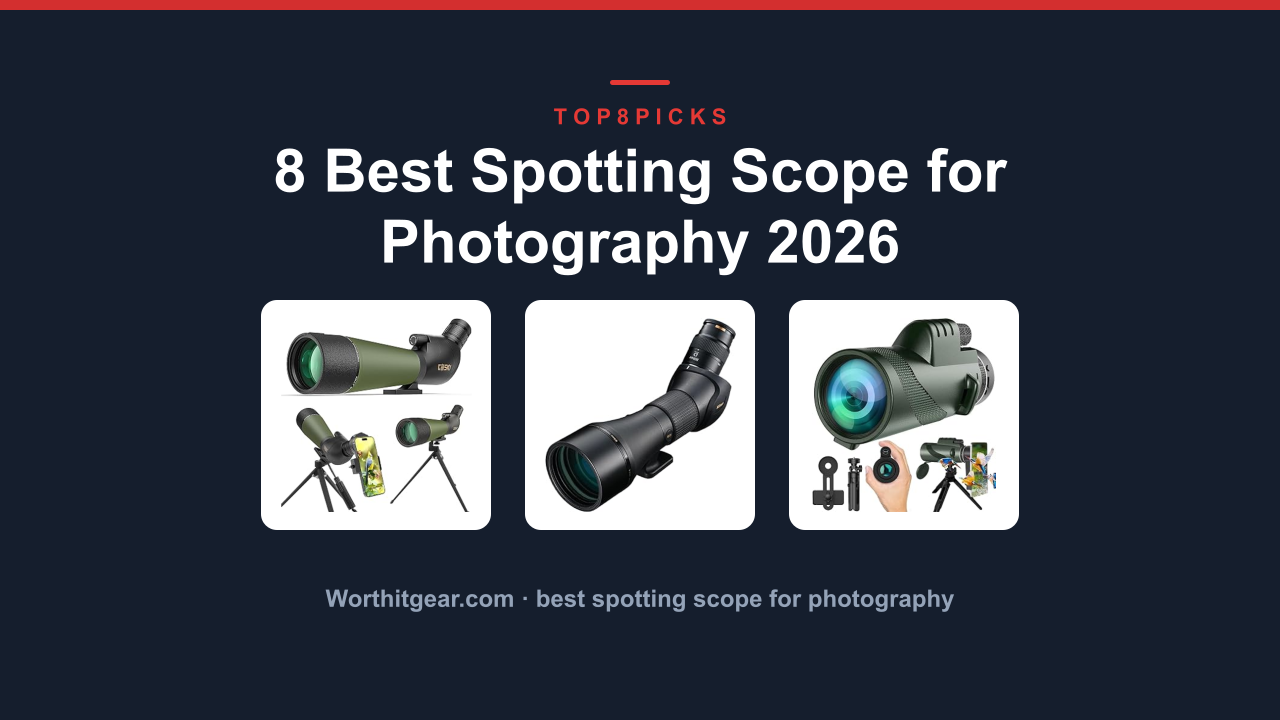 8 Best Spotting Scope for Photography 2026