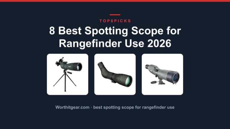 8 Best Spotting Scope for Rangefinder Use 2026