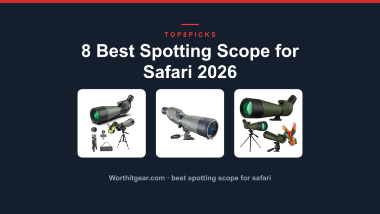 8 Best Spotting Scope for Safari 2026