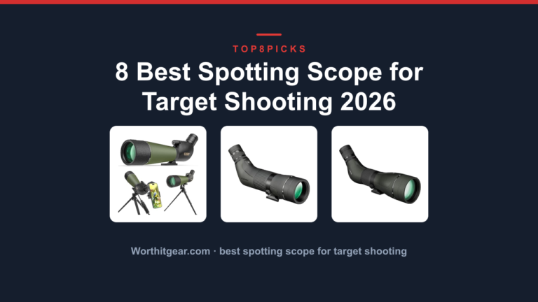 8 Best Spotting Scope for Target Shooting 2026