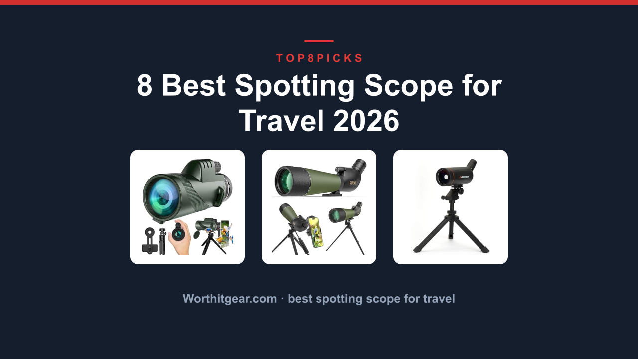 8 Best Spotting Scope for Travel 2026