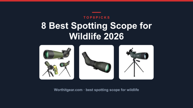 8 Best Spotting Scope for Wildlife 2026