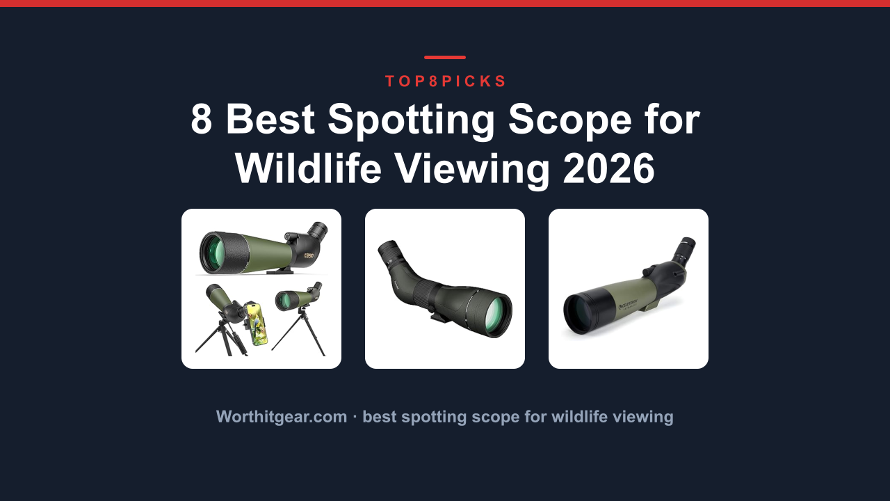 8 Best Spotting Scope for Wildlife Viewing 2026