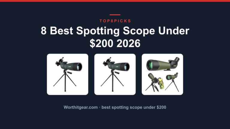 8 Best Spotting Scope Under $200 2026