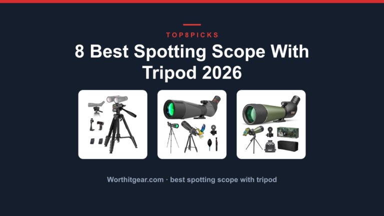 8 Best Spotting Scope With Tripod 2026