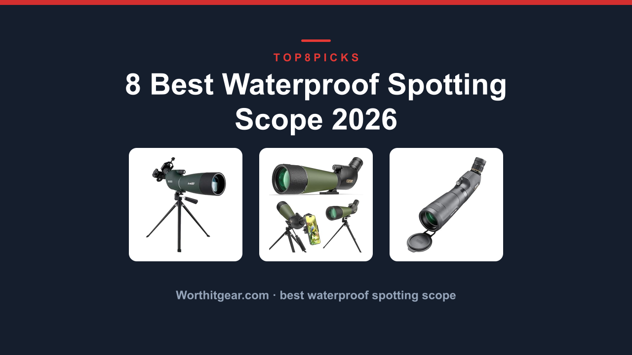 8 Best Waterproof Spotting Scope 2026