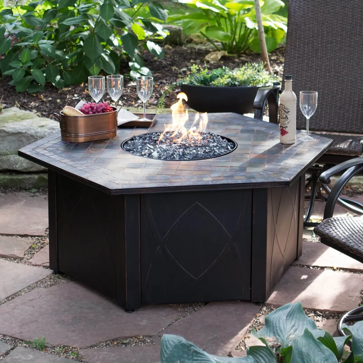 are propane fire pits safe