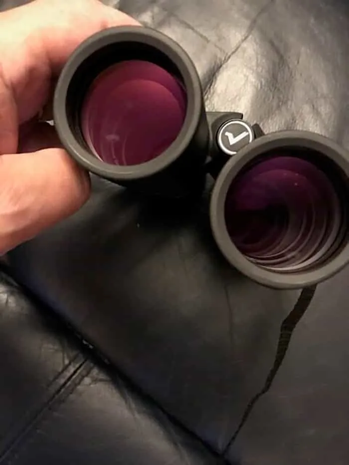 binocular phase coating visual check