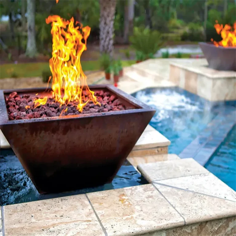 can a fire pit get wet