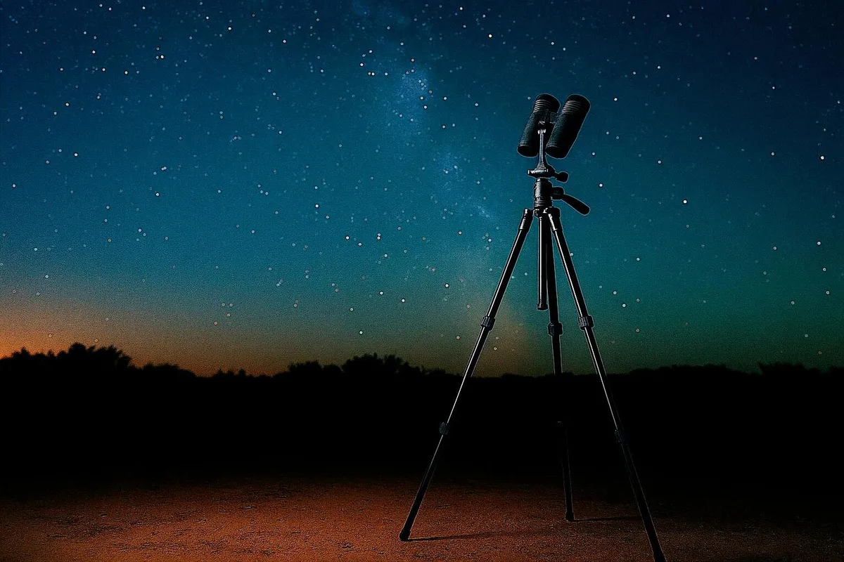 can binoculars be used for stargazing