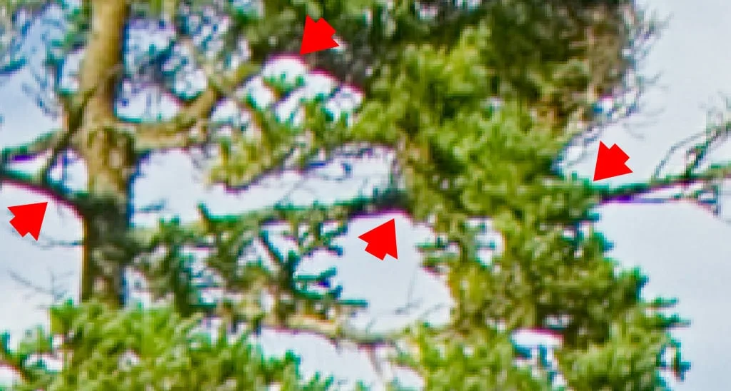 chromatic aberration