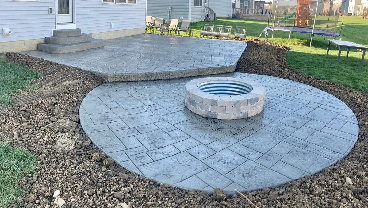 fire pit safe setup