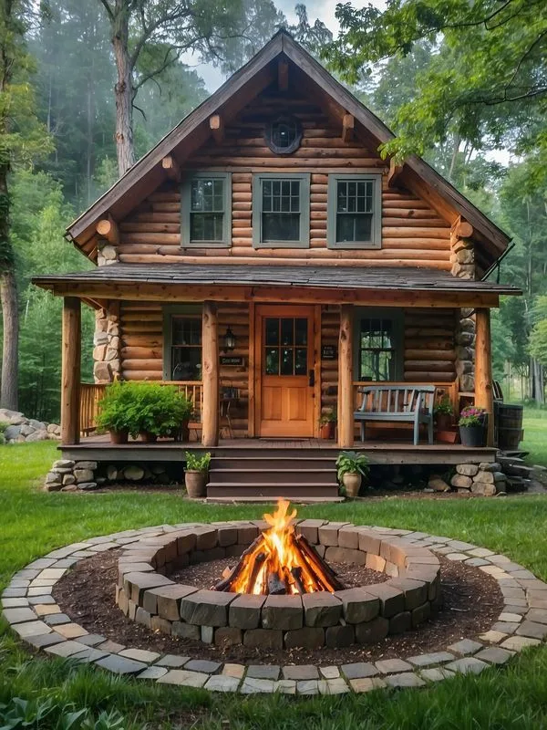 firewood stacking method