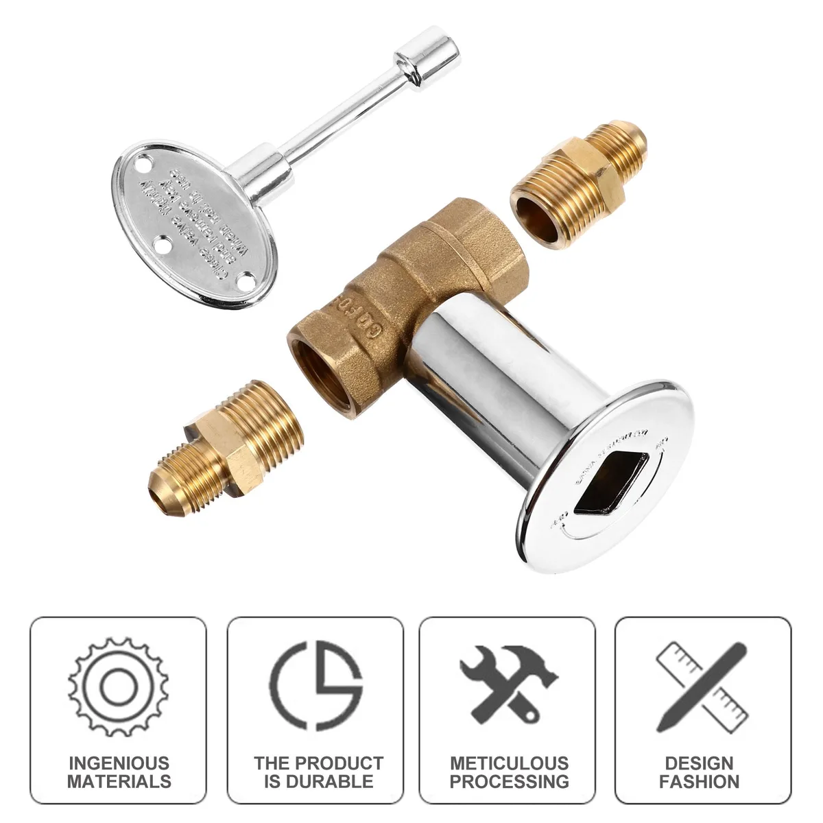 gas fire pit shutoff valve