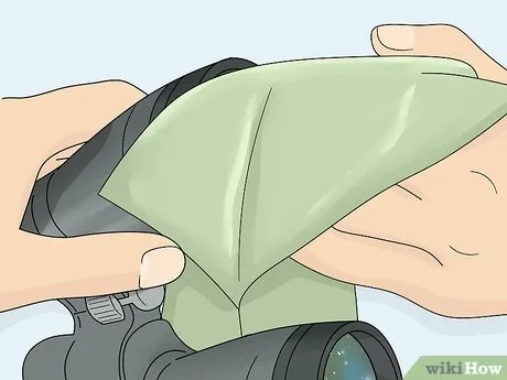 how to clean binocular lenses
