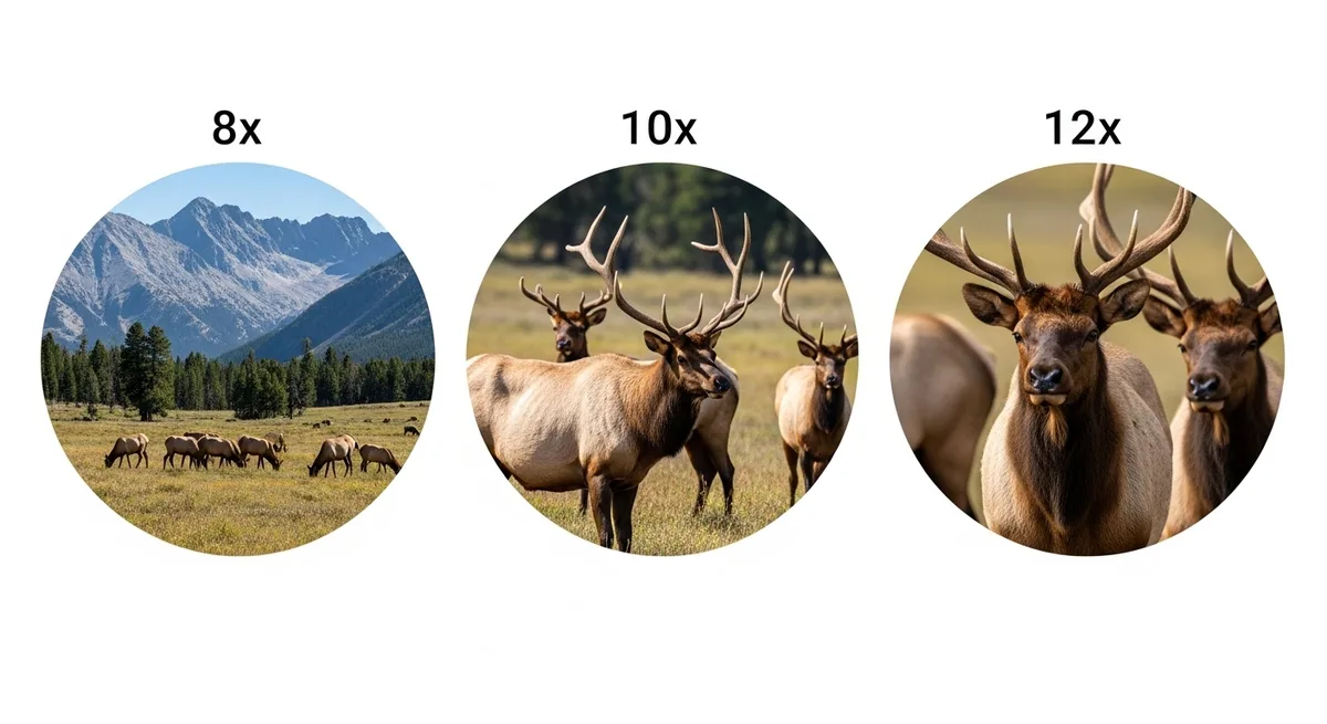 magnification comparison safari