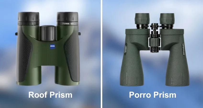 prism type binocular