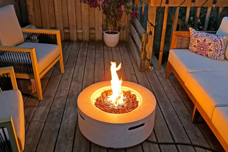 why won't my propane fire pit stay lit